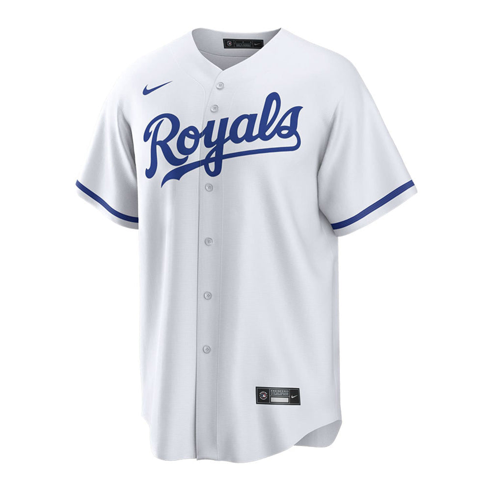 Men's Kansas City Royals Zack Greinke Cool Base Replica Home Jersey - White